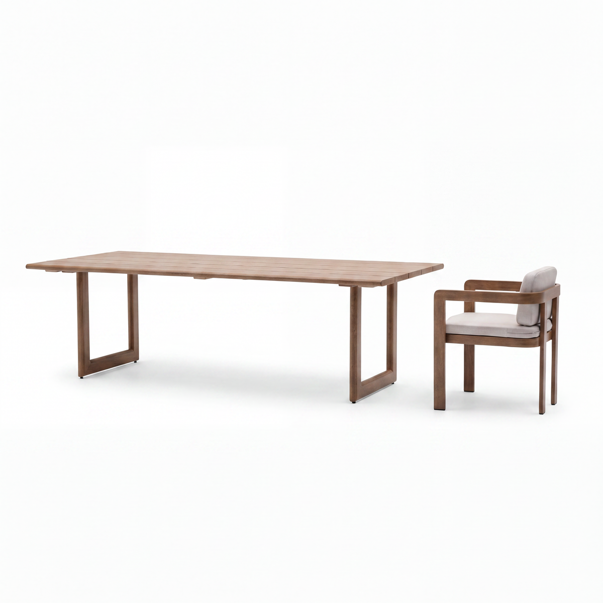 Conjunto Mesa de Jantar Retangular Dala 5 peças