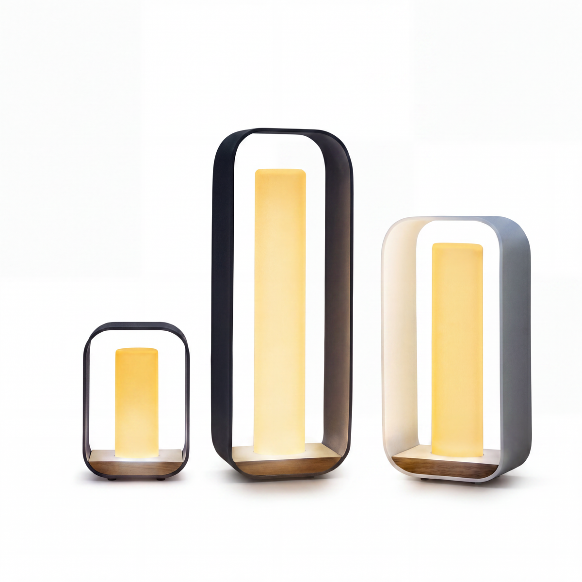 Conjunto Luminária Decorativa Onda 3 peças - Pininfarina