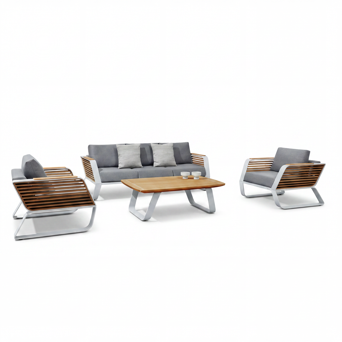 Conjunto Sofá Wing 4 peças - Pininfarina