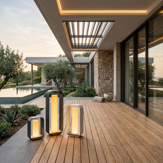 Conjunto Luminária Decorativa Onda 3 peças - Pininfarina